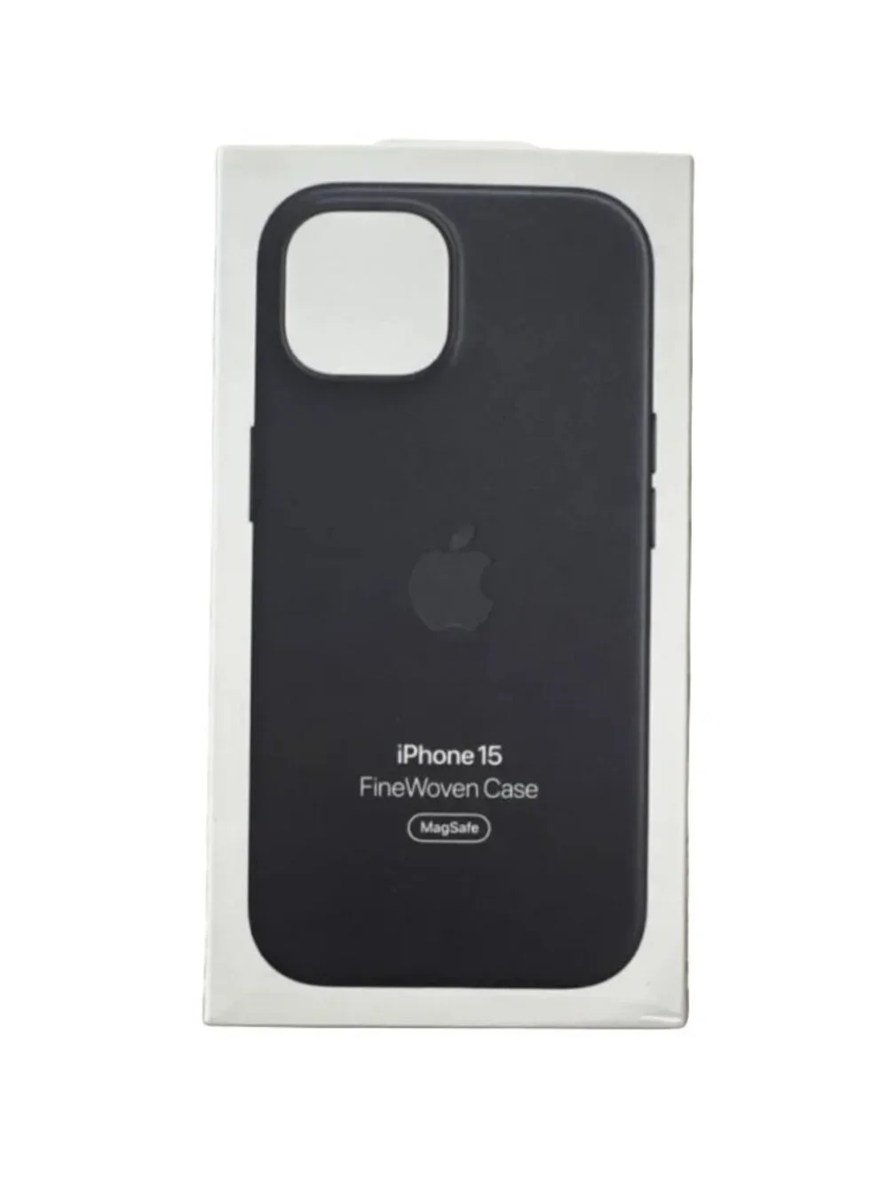 OEM Genuine Apple iPhone 15 Fine Woven Case MagSafe - Black - iPhone 15
